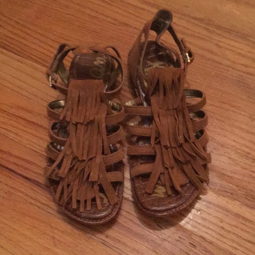 Sam Edelman fringe flats